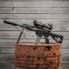 Bipod karbonowy Linko Gear HB-C04 na picatinny brązowy